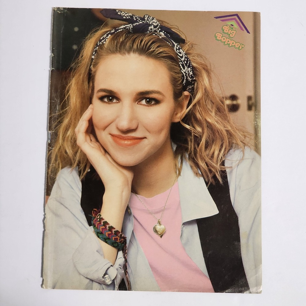 Debbie Gibson Vintage 1990s Magazine Clipping Pinup Poster 8x10 Big Bopper